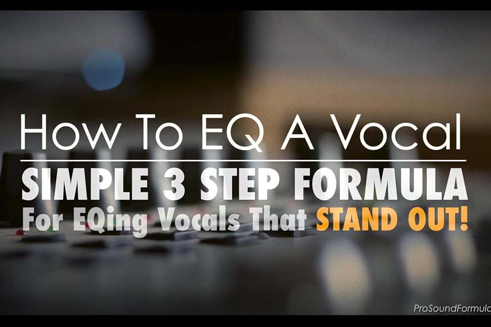 How to EQ vocals